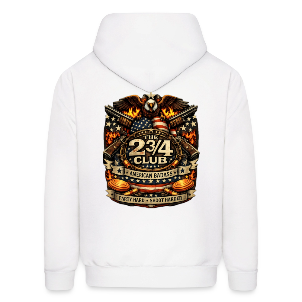 American Badass Hoodie - white