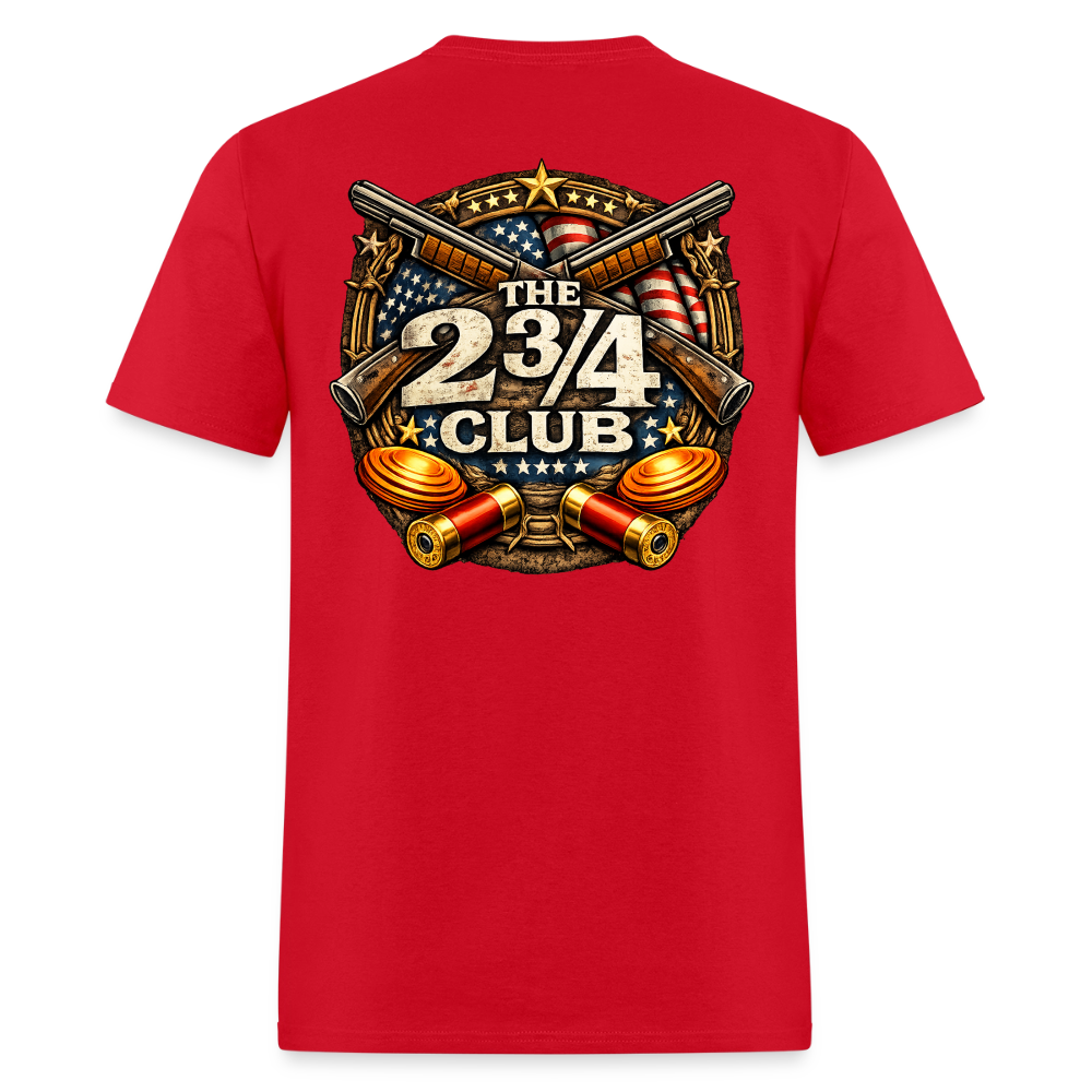 Freedom Fire – The 2¾ Club Patriot Crest Tee - red