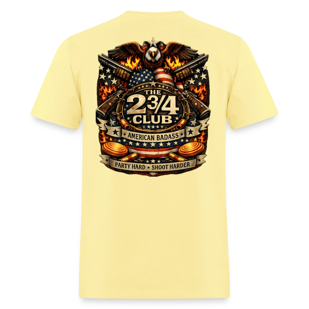 American Badass Tee - cornsilk