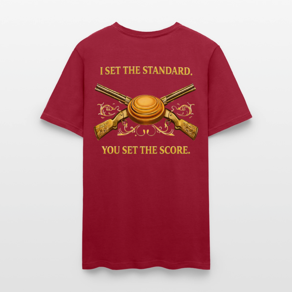 The Standard Setter Tee – Trapper Series (Dark) - dark red