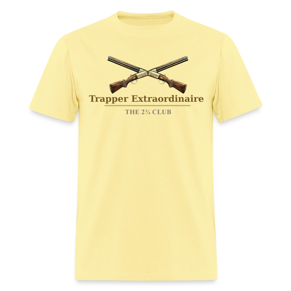 Trapper Extraordinaire Tee – The 2¾ Club (Trapper Series) - cornsilk