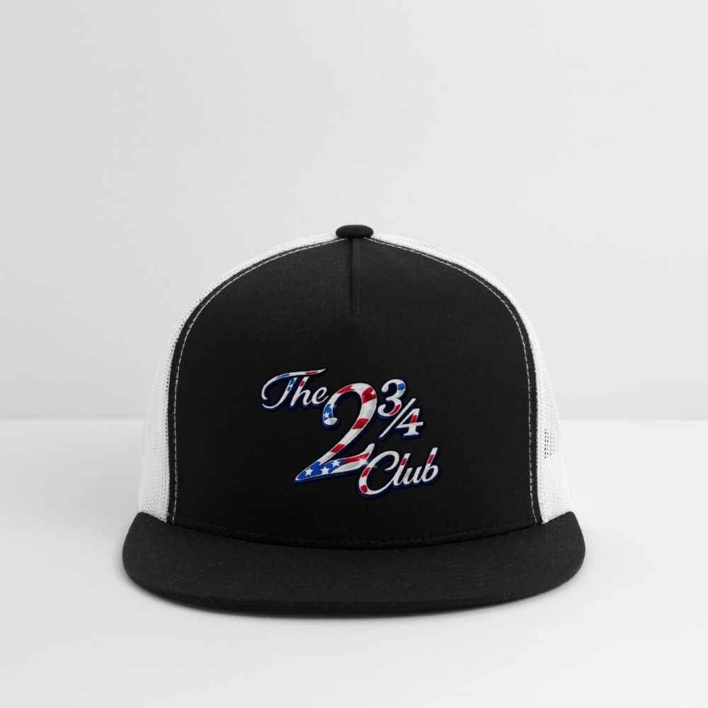 Americana Trucker Hat - black/white