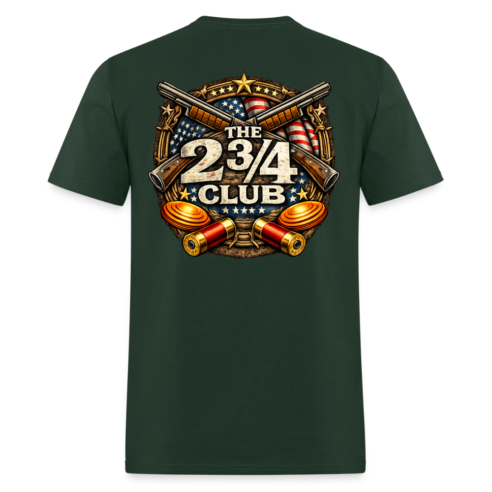Freedom Fire – The 2¾ Club Patriot Crest Tee - forest green