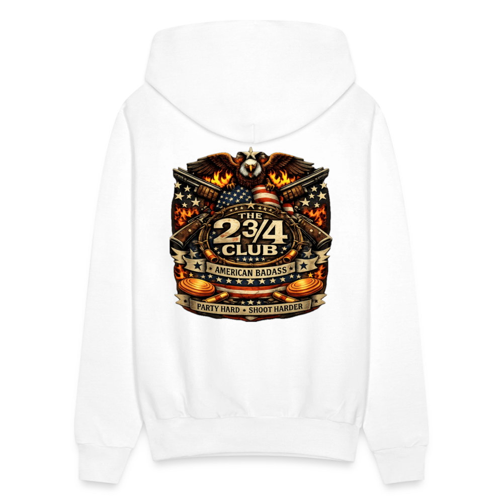 American Badass Hoodie - white