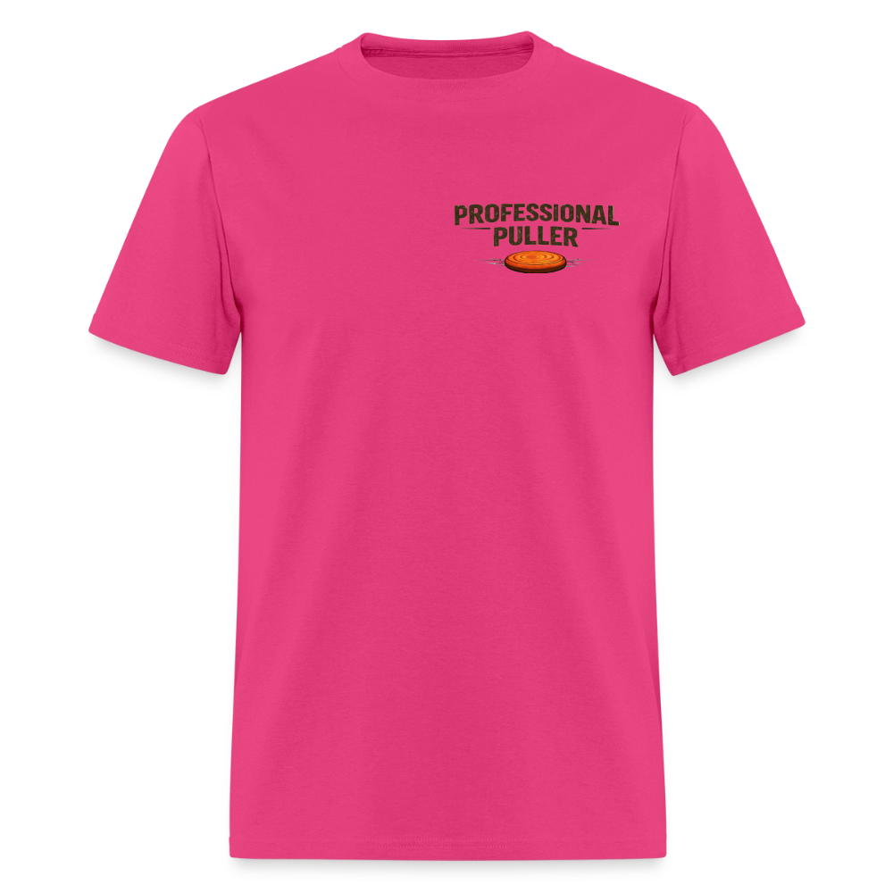 Professional Puller Tee – No Excuses Edition (Light) - fuchsia