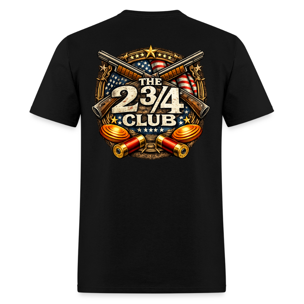Freedom Fire – The 2¾ Club Patriot Crest Tee - black