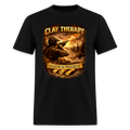 Clay Therapy Session Tee – 12 GA 2 3/4 Edition - black